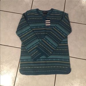 NWT Lands’ End Large Sweater for Kids